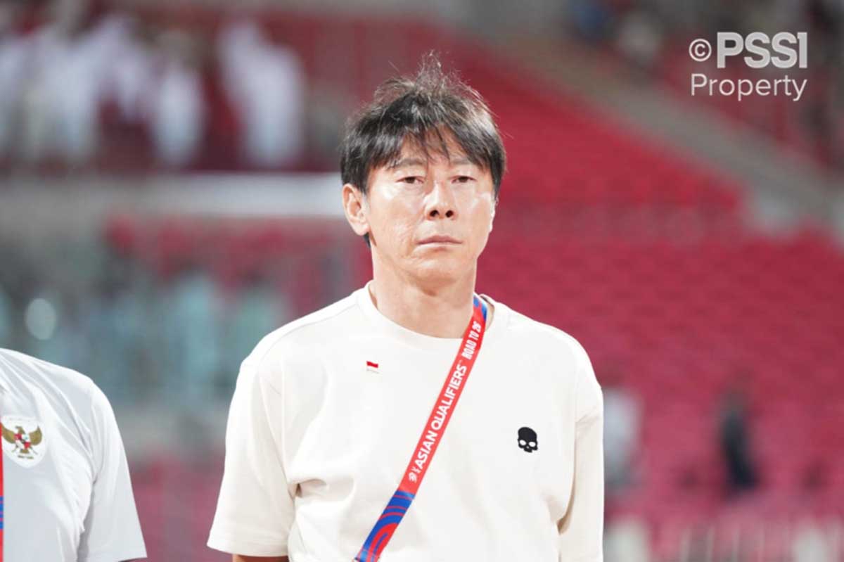 Shin Tae-yong Kritik Keputusan Wasit, Timnas Indonesia Gagal Menang di Bahrain