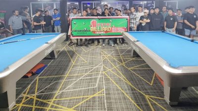 Fun Billiard di Batam, Ajang Kolaborasi Generasi Muda dan Pemimpin Kepri