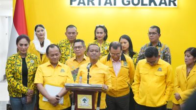 Ini Daftar Lengkap Struktur Kepengurusan Golkar 2024-2029, Tak Ada Nama Jokowi