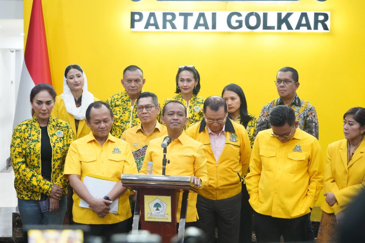 Ini Daftar Lengkap Struktur Kepengurusan Golkar 2024-2029, Tak Ada Nama Jokowi