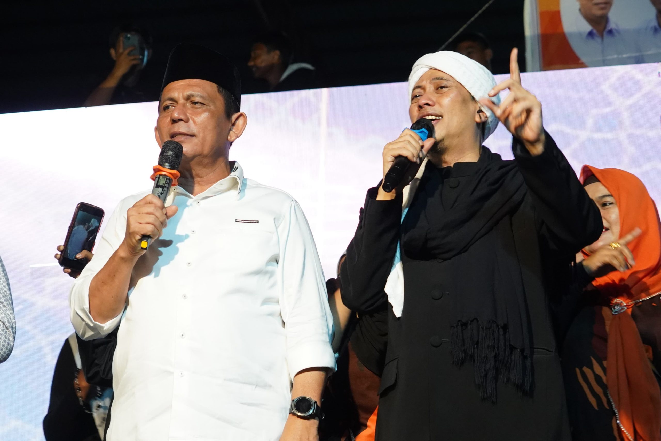 Cerita Warga Dabo Singkep Senang Kampanye Ansar Ahmad Hadirkan Nuansa Religius