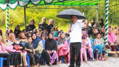 Ansar Ahmad Janjikan Perbaikan Jalan di Pulau Ungar, Rp500 Juta Siap Dialokasikan