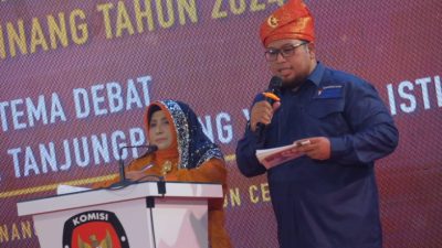 Debat Pilkada Tanjungpinang: Rahma-Rizha Tegaskan Komitmen Berantas Narkoba