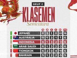 Timnas Indonesia Tundukkan Arab Saudi 2-0, Naik ke Peringkat Ketiga Klasemen Grup C