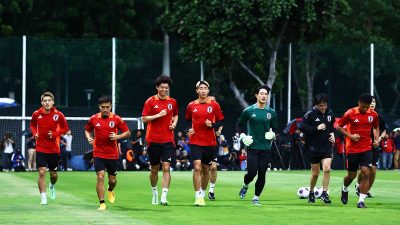 Jelang Kualifikasi Piala Dunia 2026: Timnas Jepang Tiba di Indonesia