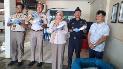 BKHIT Kepri Awasi Ekspor 8 Ton Ikan Segar dan Beku ke Singapura dan China