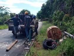 Tambelan Kini Terang, Pemkab Bintan Pasang 21 Titik PJU