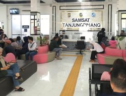 Layanan SIM, STNK dan BPKB di Samsat Tanjungpinang Ditutup Sementara
