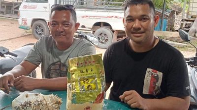 Warga Bintan Temukan 1 Kilogram Sabu di Pantai Nelayan Tanjung Keling