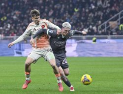 AC Milan dan AS Roma Berbagi Poin di San Siro: Laga Ketat Berakhir 1-1