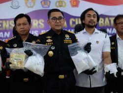 Bea Cukai Batam Gagalkan Penyelundupan 10,95 Kg Sabu di Bandara Hang Nadim