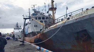 Kapal Asing Berbendera Vanuatu Diamankan di Perairan Berakit, Bintan