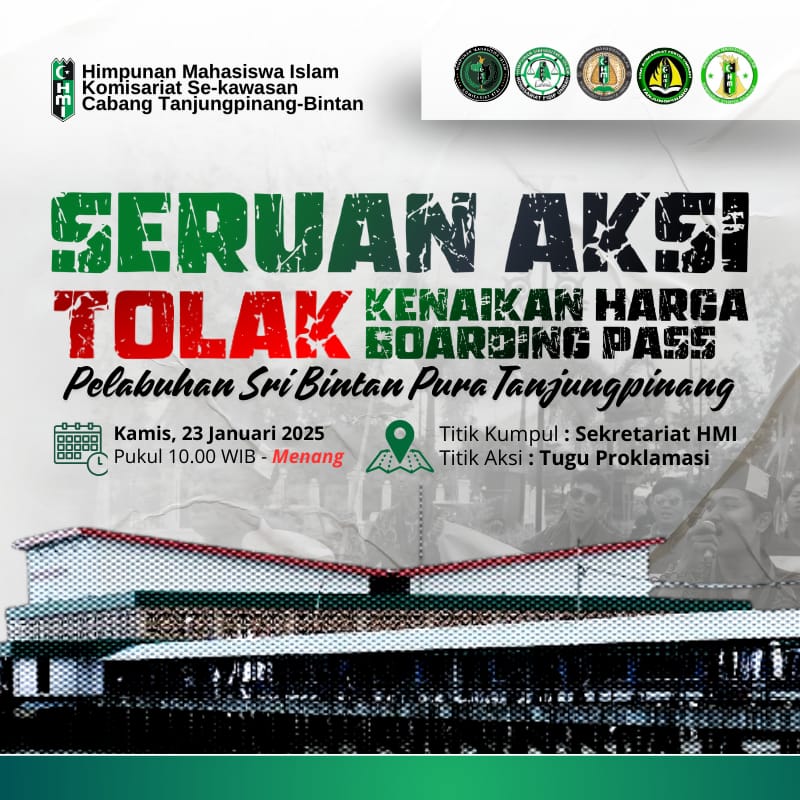 Tolak Kenaikan Pas Pelabuhan, HMI Gelar Unjuk Rasa Besok