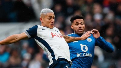 Tottenham Hotspur Tumbang Lagi, Kalah dari Leicester City 1-2