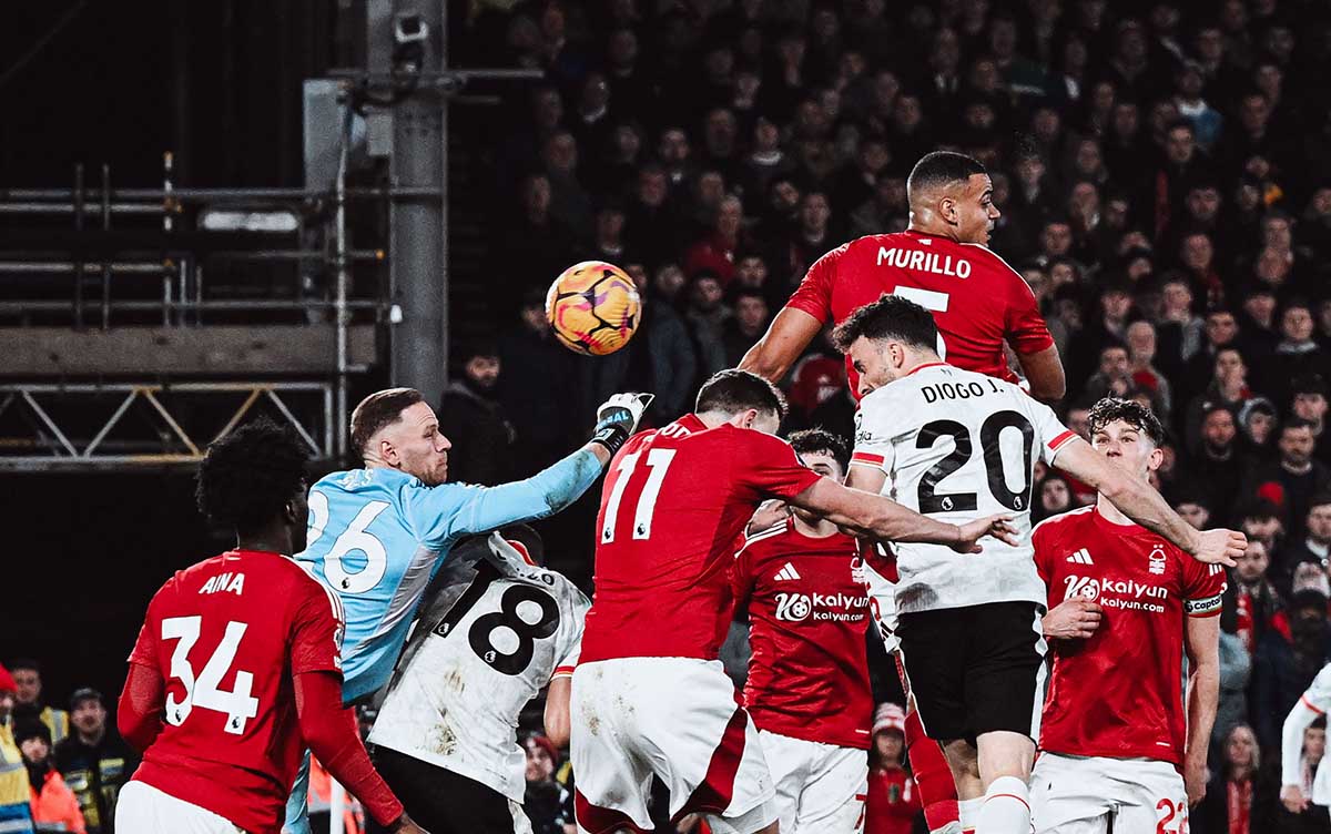 Nottingham Forest Tahan Imbang Liverpool 1-1, Pertahankan Rekor Tak Terkalahkan