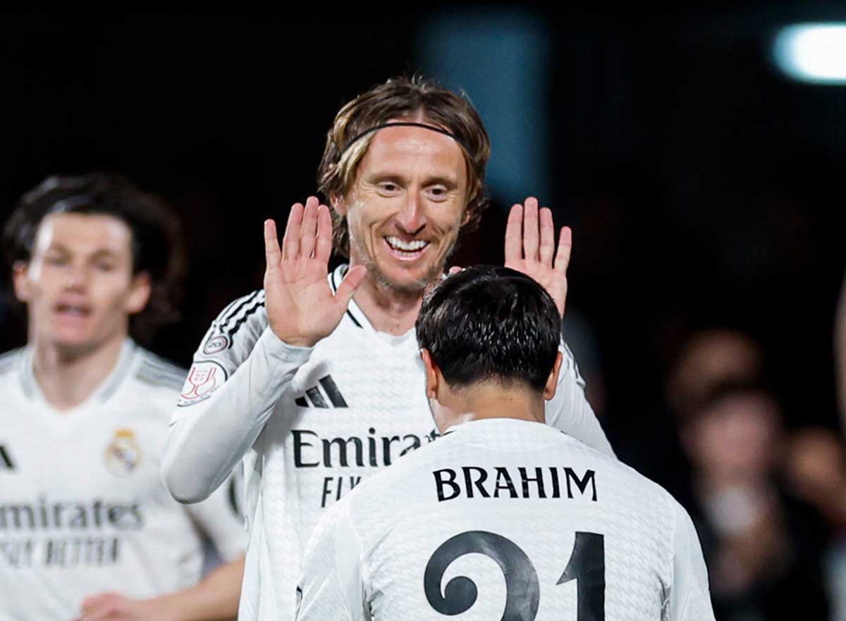 Real Madrid Libas Deportiva Minera 5-0, Modric Cetak Gol Perdana di Copa del Rey