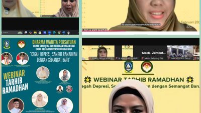 Jelang Ramadan, DWP RSJKO Kepri Edukasi Kesehatan Mental Melalui Webinar Tarhib