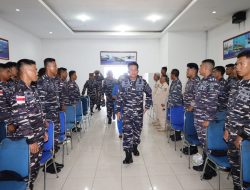 Danlantamal IV Kunjungi Fasharkan Mentigi dan Lanal Bintan, Tekankan Disiplin dan Jaga Citra TNI AL
