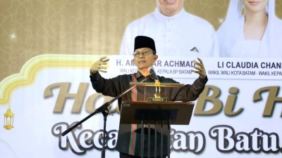 Amsakar Ajak Warga Batam Bangun Kota dengan Kebersamaan dan Kekompakan