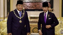 Presiden Prabowo Terima Bintang Kebesaran dari Kesultanan Brunei Darussalam