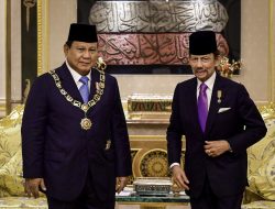 Presiden Prabowo Terima Bintang Kebesaran dari Kesultanan Brunei Darussalam