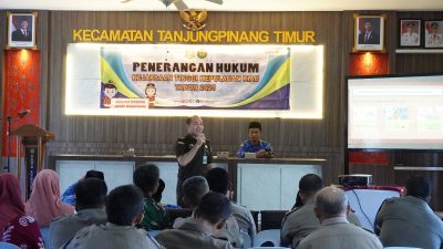 Kejati Kepri Sosialisasikan Bahaya TPPO di Tanjungpinang Timur
