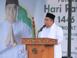 Bupati Bintan Ajak Warga Teladani Semangat Kurban dalam Salat Iduladha di Pulau Pangkil