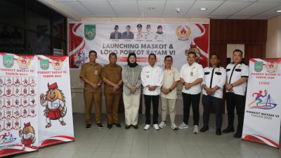 Wali Kota Batam Resmikan Maskot dan Logo Porkot VII 2025