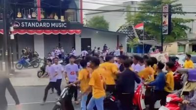 Bentrok Antar Tim Gerak Jalan 17 KM di Tanjungpinang, Diduga Akibat Saling Senggol