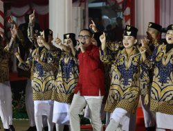 Ribuan Warga Hadiri Malam Puncak HUT ke-80 RI di Tanjungpinang