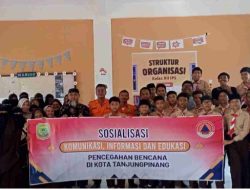 BPBD Tanjungpinang Rampungkan Sosialisasi Kesiapsiagaan Bencana di 8 Sekolah