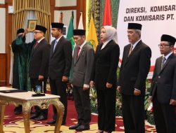 Ansar Ahmad Lantik Direksi dan Komisaris PT Energi Kepri serta PT Pembangunan Kepri