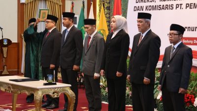 Ansar Ahmad Lantik Direksi dan Komisaris PT Energi Kepri serta PT Pembangunan Kepri