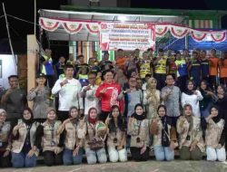 Turnamen Voli Antar RW Senggarang, Ajang Silaturahmi Warga