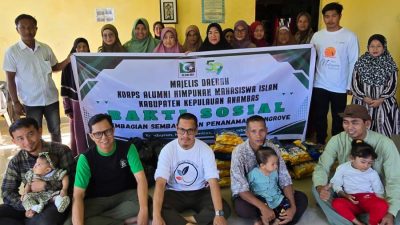 KAHMI Anambas Gelar Bakti Sosial di Milad ke-59