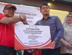 Pemkot Tanjungpinang dan Abiseka Pekanbaru Salurkan Bantuan Atensi untuk PPKS