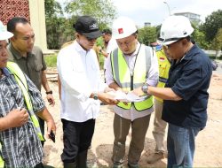 Pembangunan Masjid Agung Raja Hamidah Batam Berlanjut, Amsakar Pastikan Sesuai Rencana