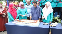Walikota Batam Amsakar saat menghadiri perayaan HUT ke-21 RSUD Embung Fatimah di RSUD Embung, Batuaji, Sabtu (18/10/2025). Dok : Kominfo Kota Batam.