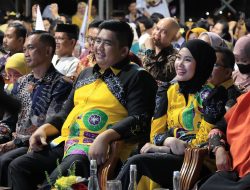 Gemerlap Malam Puncak ADUJAKNAS GenRe 2025, Bupati Roby Sebut Ini Ruang Komunikasi Remaja se Indonesia