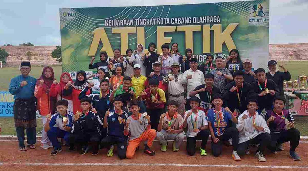Wawako Tanjungpinang Buka Kejuaraan Atletik Pelajar 2025, Dorong Pembinaan Atlet Lokal