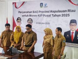 Pemprov Kepri Serahkan Dokumen SAQ sebagai Komitmen Keterbukaan Informasi Publik