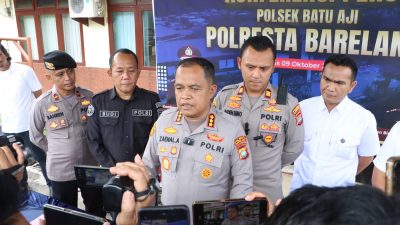 Polisi Tangkap Pelaku Pembunuhan di Batu Aji