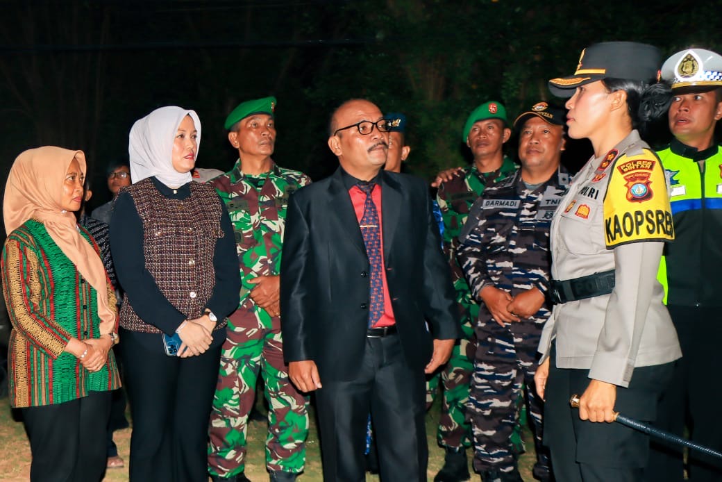 Jaga Kondusifitas Perayaan Nataru, Wakil Bupati Bintan dan Kapolres Bintan Kunjungi Sejumlah Gereja. Dok : Kominfo Kabupaten Bintan