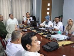 Sekda Bintan Pimpin Rapat Evaluasi Kinerja Badan Layanan Umum Daerah (BLUD) RSUD Kabupaten Bintan