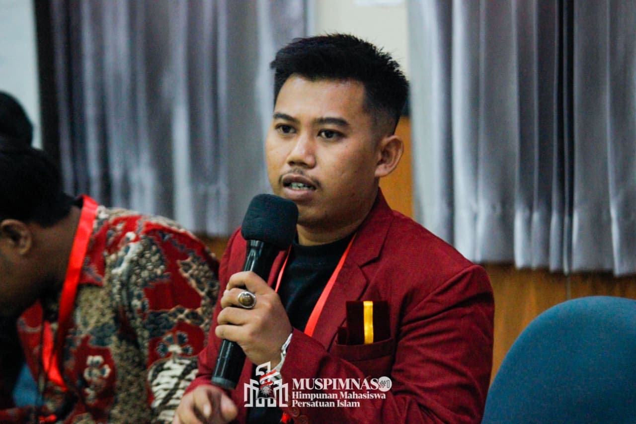 Ketua Umum PD HIMA PERSIS Tanjungpinang–Bintan, Muhammad Zhein Noor Ramadhan. Dok : Istimewa