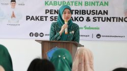 Hafizha Distribusikan Paket Sembako Dhuafa dan Stunting di Tanjung Uban Timur. Dok : Kominfo Kabupaten Bintan