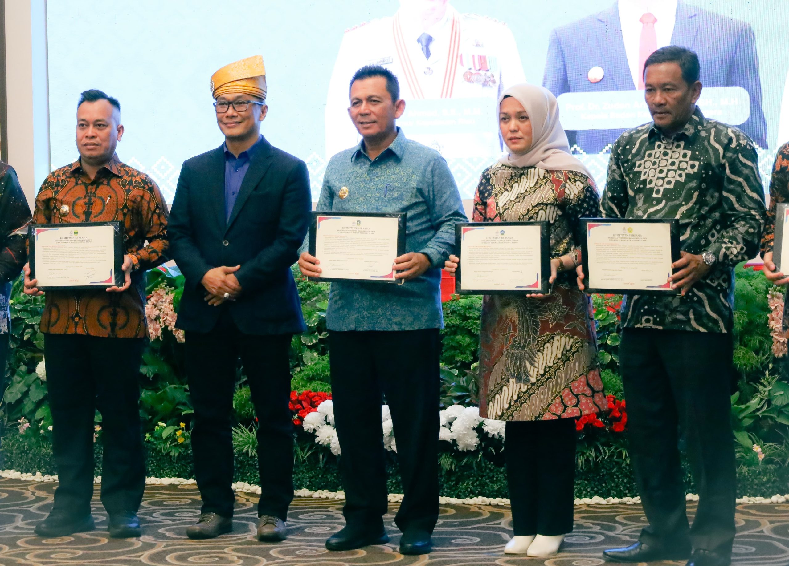 Wabup Bintan, Deby Maryanti Dukung Penguatan Sistem Merit Melalui Manajemen Talenta ASN. Dok : Kominfo Kabupaten Bintan