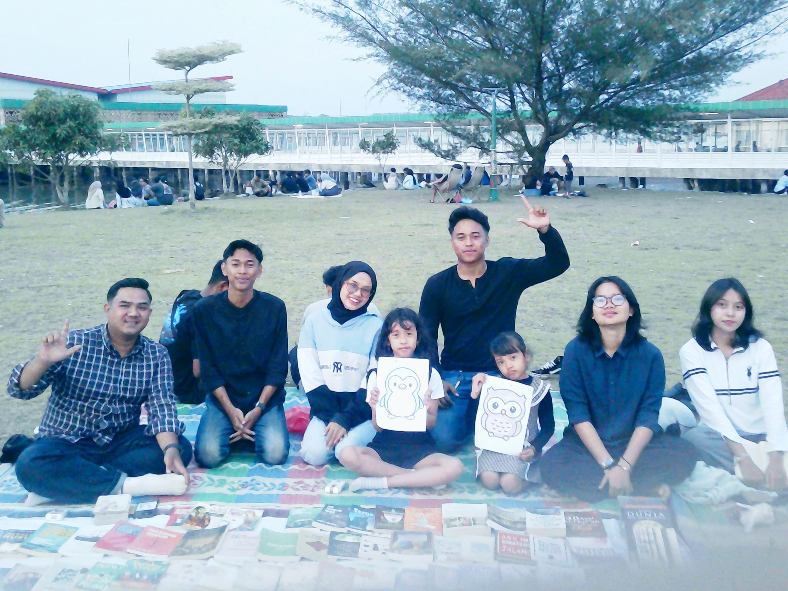 Warga Puji Kehadiran Kata Halaman sebagai Lapak Baca Gratis di Tanjungpinang. Dok : Istimewa