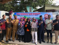 Salurkan Air Bersih, Ketua PMI Bintan : Laporkan Bila Terdampak, Segera Kami Respons Cepat