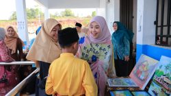 Hafizha Kunjungi SLB Bintan Timur, Beri Semangat Generasi Emas dan Istimewa . Dok : Kominfo Kabupaten Bintan